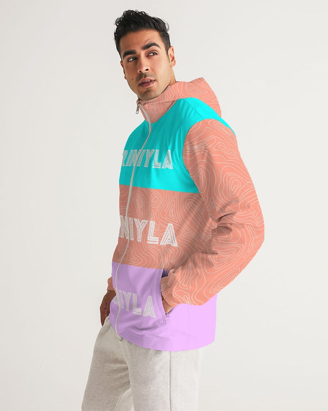 AriNiyla Pastel Men's Windbreaker Jacket