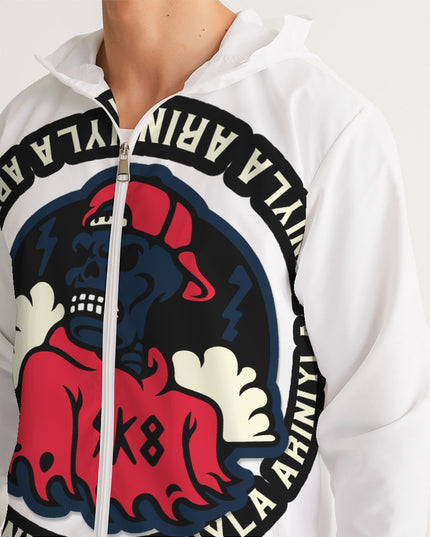AriNiyla Embezzled Alien Skater Men's Windbreaker Jacket