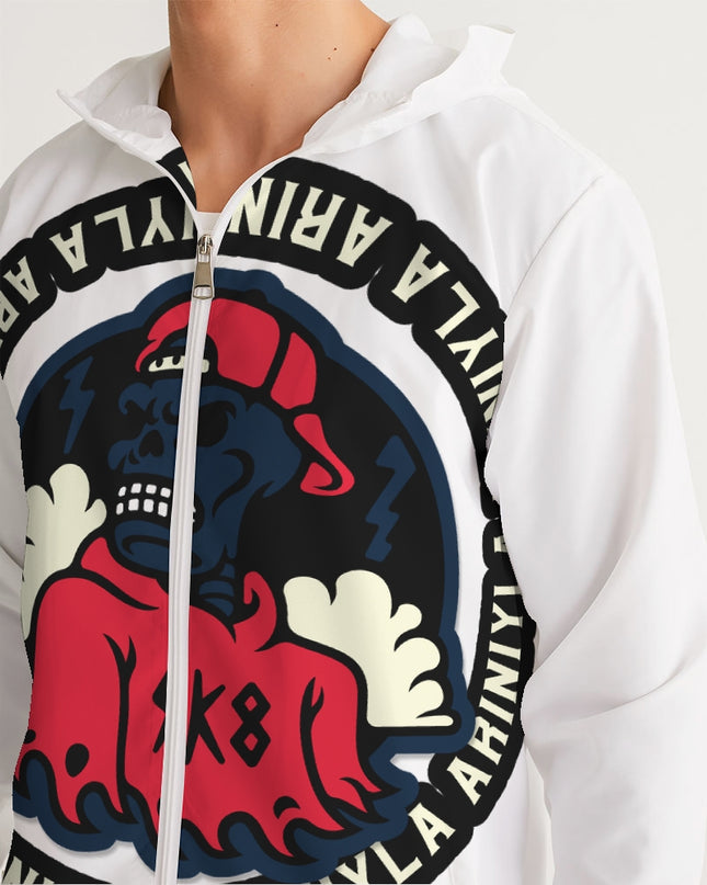 AriNiyla Embezzled Alien Skater Men's Windbreaker Jacket