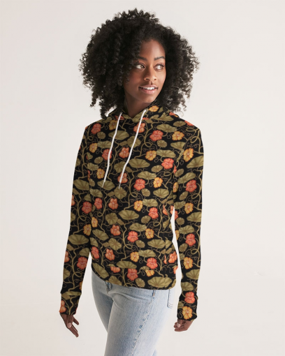 AriNiyla Flower Leaves Women's Hoodie