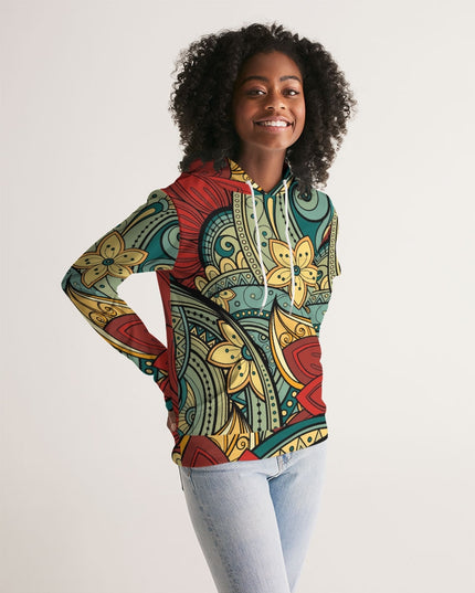AriNiyla Jumbo Floral Women's Hoodie