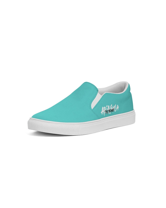 AriNiyla Turquoise Women's Slip-On  Shoe