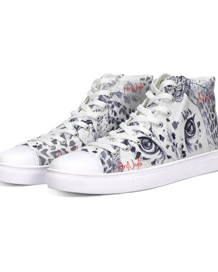 AriNiyla Animal Print Red Signature Hightop Women Shoe