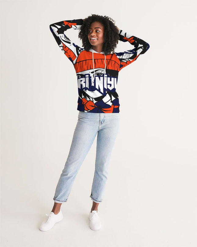 AriNiyla Orange LOGO Women's Hoodie