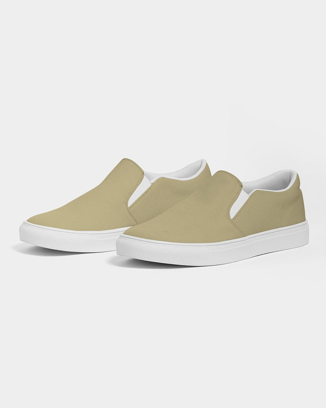AriNiyla Khaki Women's Slip-On Shoe