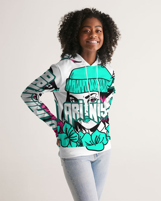 AriNiyla Teal Blue Women's Hoodie