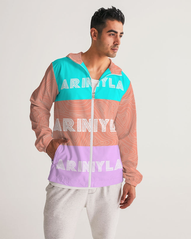AriNiyla Pastel Men's Windbreaker Jacket