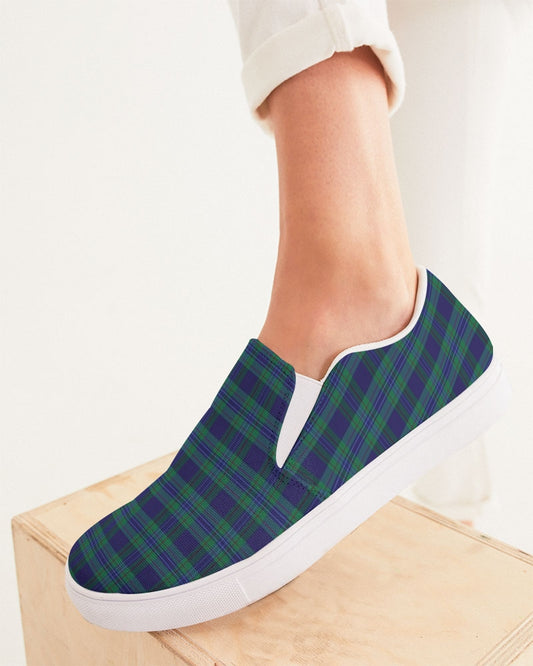 AriNiyla Deep Plaid Women's Slip-On Shoe