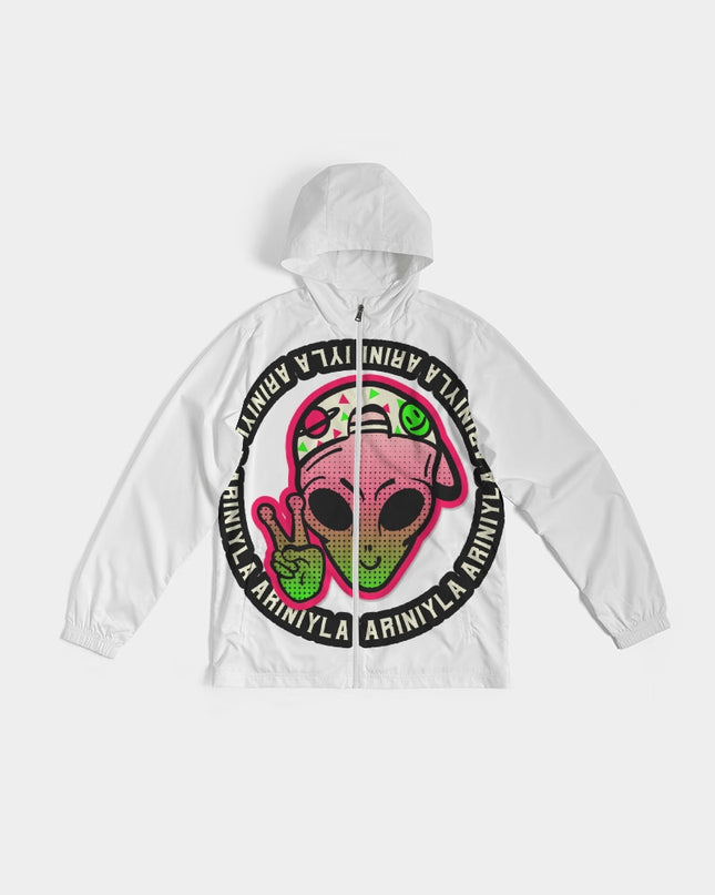 AriNiyla Embezzled Alien Men's Windbreaker Jacket
