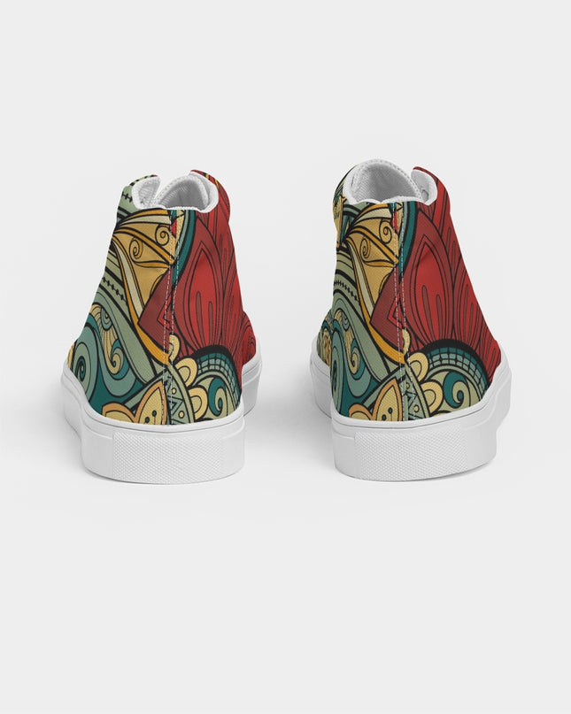 AriNiyla Floral Women's Hightop Shoe