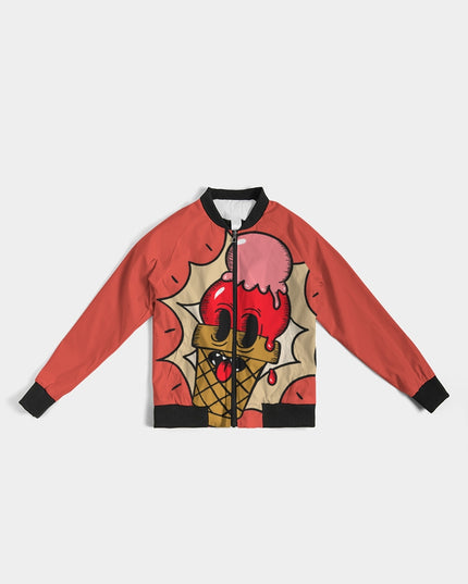 AriNiyla Watermelon Ice Cream Women's Bomber Jacket