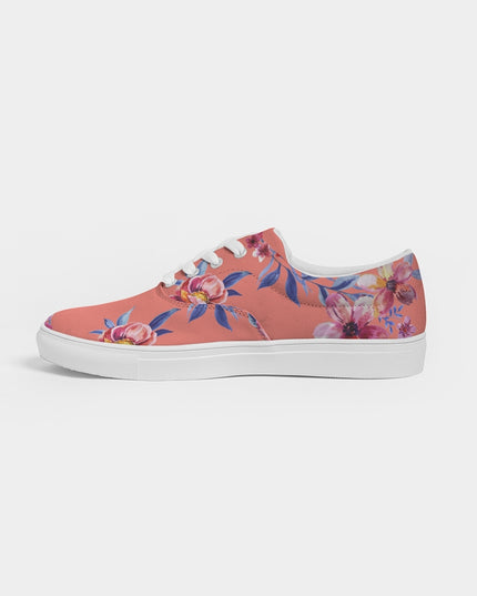 AriNiyla Pastel Floral Women's Lace Up Shoe