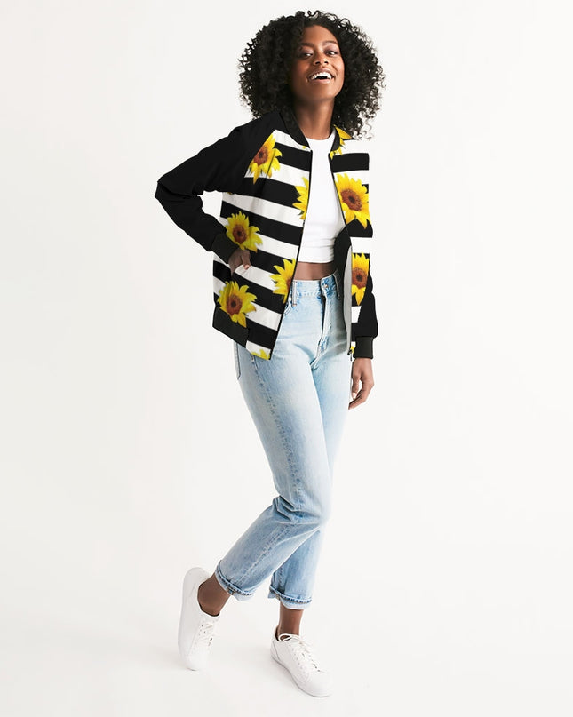 AriNiyla Sunflower Women's Bomber Jacket