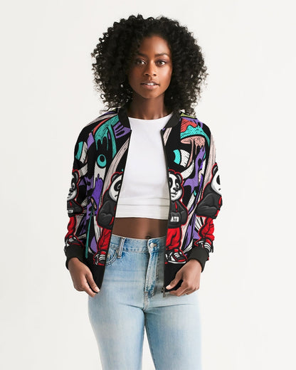 ATB TRIPPY WOMEN BOMBER JACKET