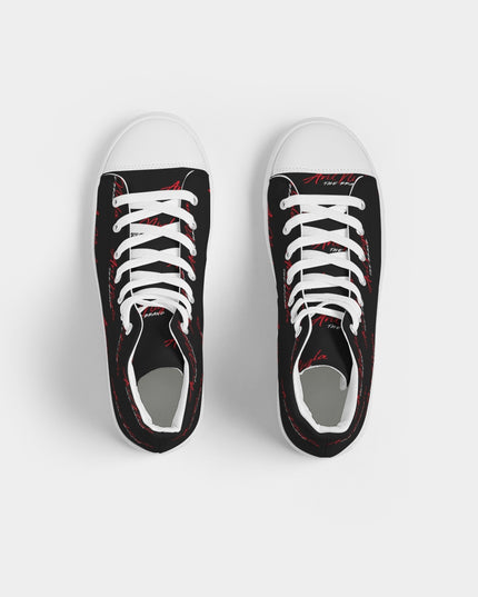 AriNiya Men Hightop Canvas Shoe