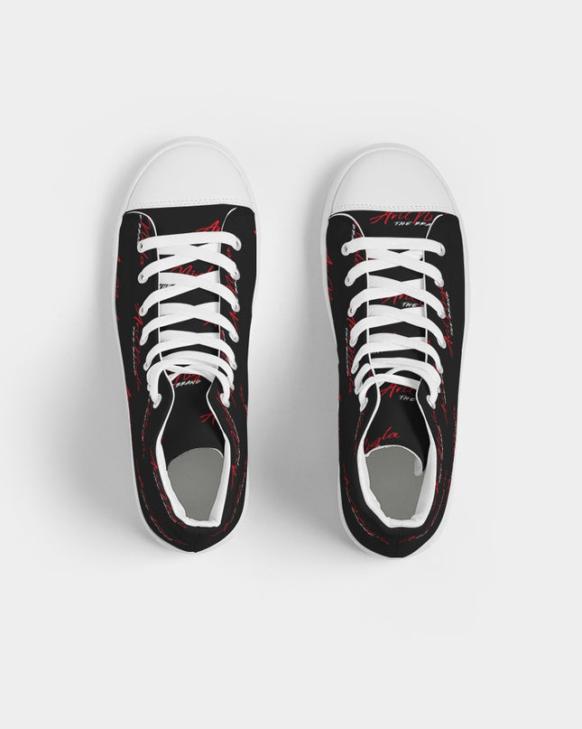 AriNiya Men Hightop Canvas Shoe