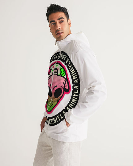 AriNiyla Embezzled Alien Men's Windbreaker Jacket