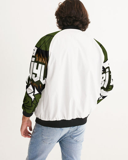 AriNiyla The Brand Green Logo Men's Bomber Jacket