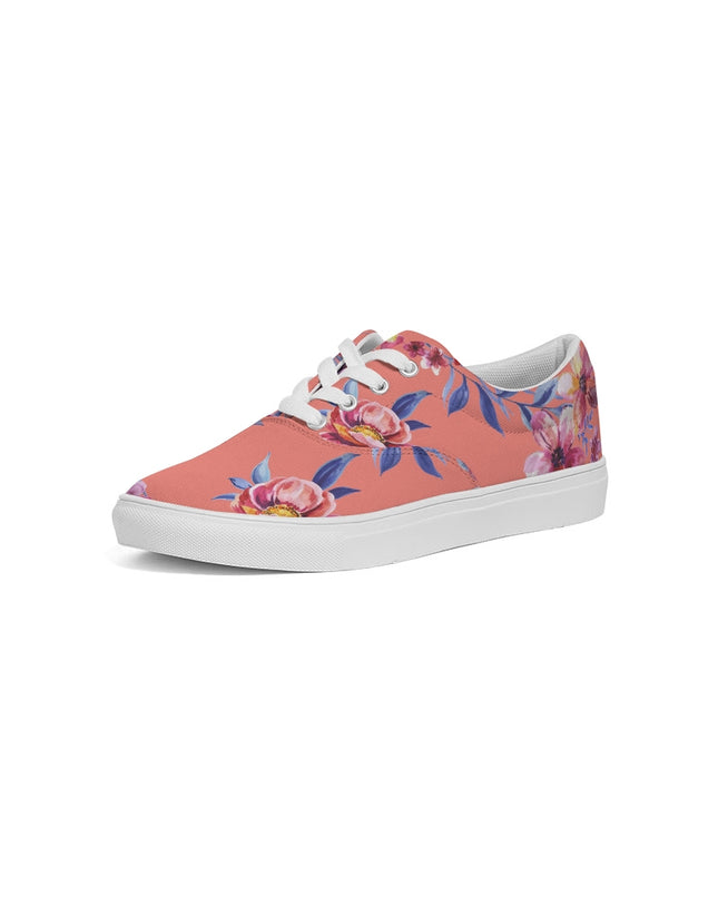 AriNiyla Pastel Floral Women's Lace Up Shoe