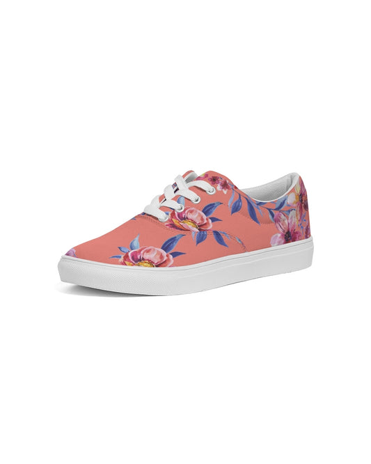 AriNiyla Pastel Floral Women's Lace Up Shoe