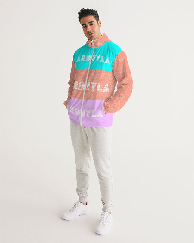 AriNiyla Pastel Men's Windbreaker Jacket
