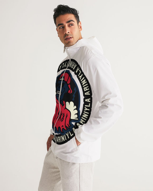 AriNiyla Embezzled Alien Skater Men's Windbreaker Jacket