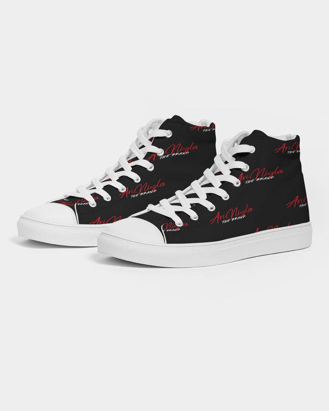 AriNiya Men Hightop Canvas Shoe