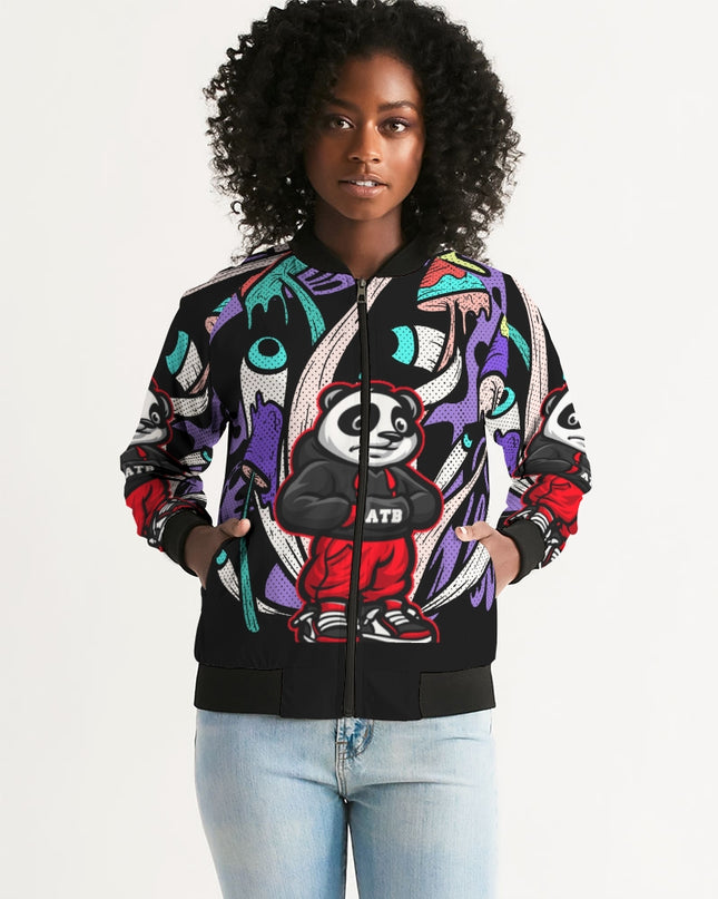 ATB TRIPPY WOMEN BOMBER JACKET