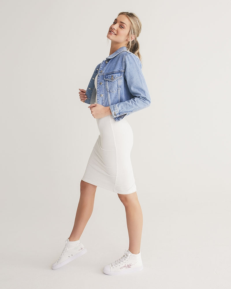 AriNiyla Circle Logo Women's Hightop  Shoe