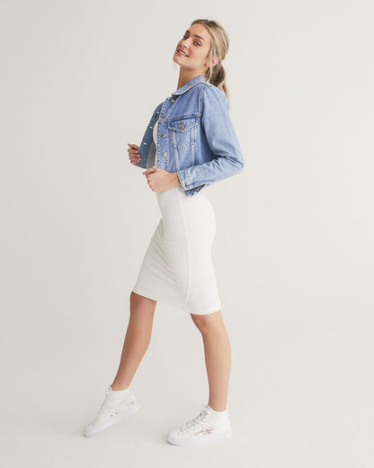 AriNiyla Circle Logo Women's Hightop  Shoe