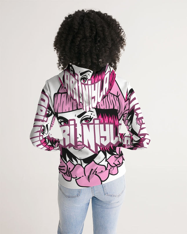 AriNiyla Pink Hoodie Women Hoodie