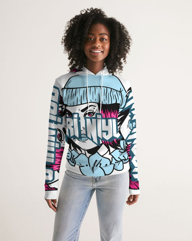 AriNiyla Soft Blue Women's Hoodie