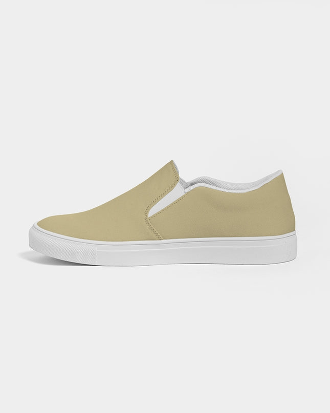 AriNiyla Khaki Women's Slip-On Shoe