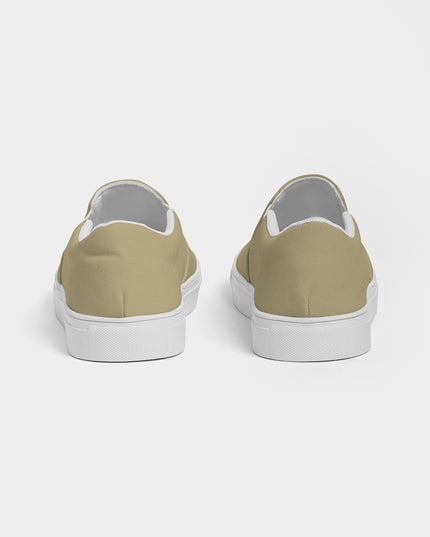 AriNiyla Khaki Women's Slip-On Shoe