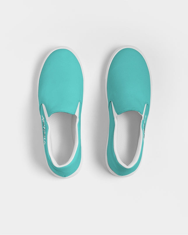 AriNiyla Turquoise Women's Slip-On  Shoe
