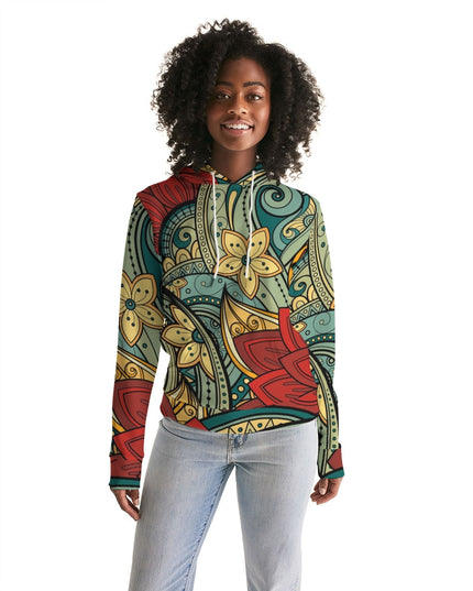 AriNiyla Jumbo Floral Women's Hoodie