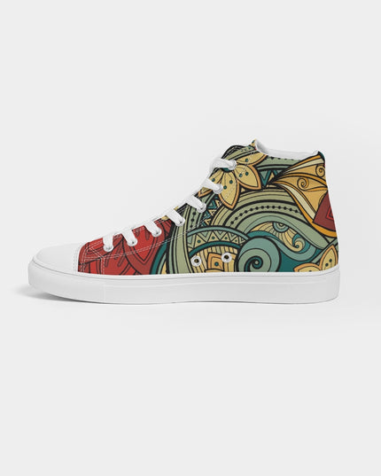 AriNiyla Floral Women's Hightop Shoe