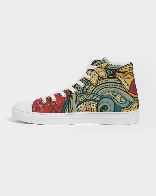 AriNiyla Floral Women's Hightop Shoe