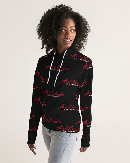 AriNiyla All Over Logo Women Hoodie