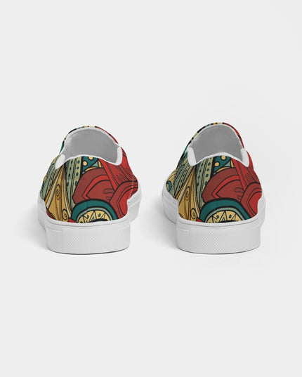 AriNiyla Floral Women's Slip-On Canvas Shoe