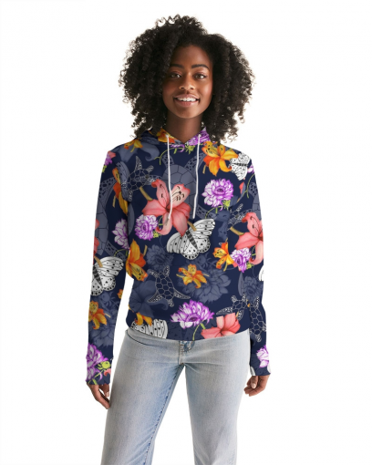 AriNiyla Flowers & Butterflies Women's Hoodie