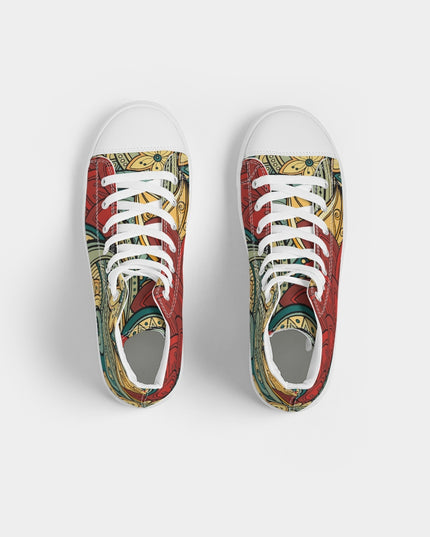 AriNiyla Floral Women's Hightop Shoe