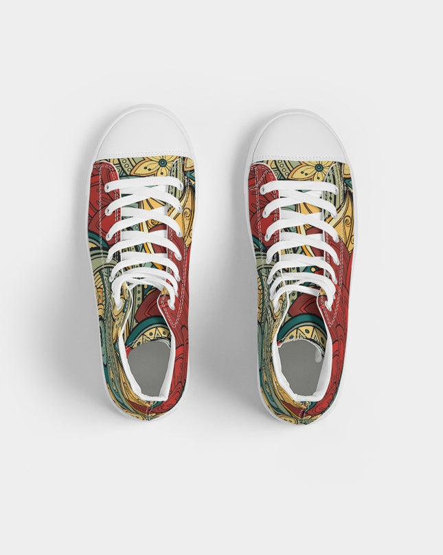 AriNiyla Floral Women's Hightop Shoe
