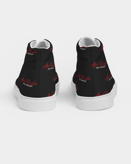 AriNiya Men Hightop Canvas Shoe