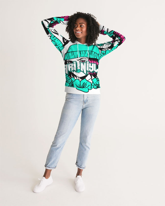 AriNiyla Teal Blue Women's Hoodie