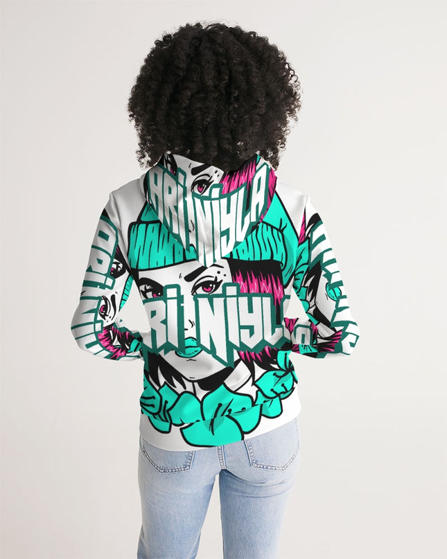 AriNiyla Teal Blue Women's Hoodie