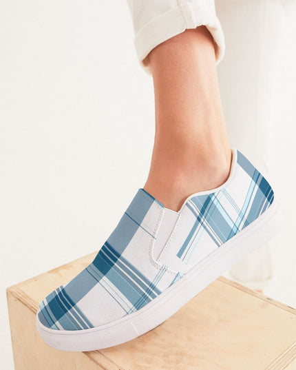 AriNiyla Sofia Blue Women's Slip-On Shoe