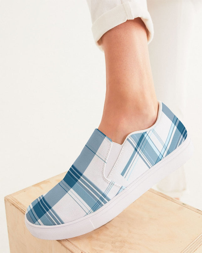 AriNiyla Sofia Blue Women's Slip-On Shoe
