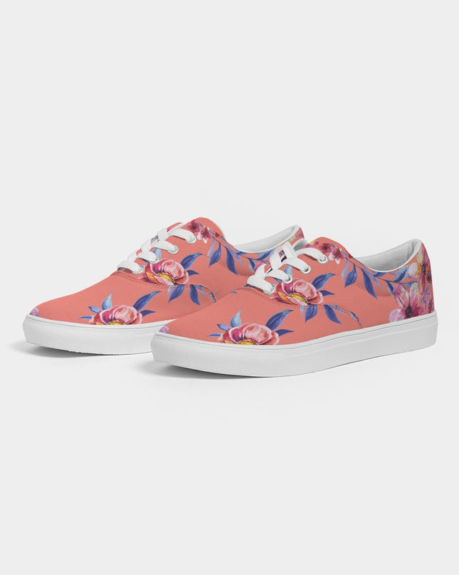 AriNiyla Pastel Floral Women's Lace Up Shoe