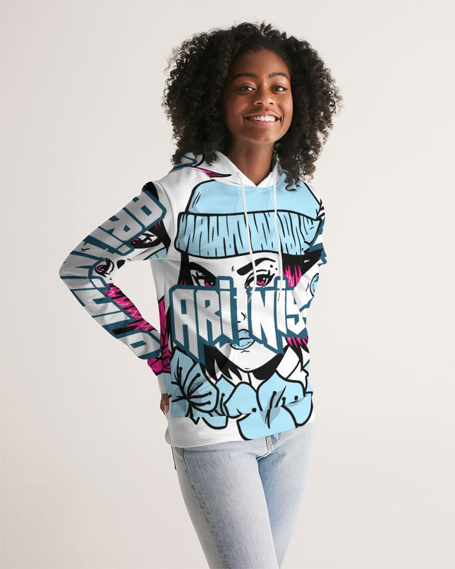 AriNiyla Soft Blue Women's Hoodie